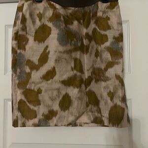 LOFT Olive Green Skirt